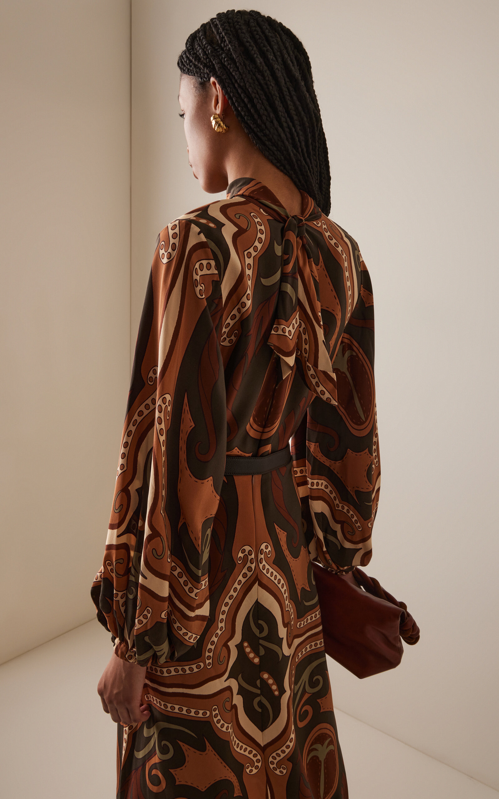Intricate Islands Silk Top multi - 4