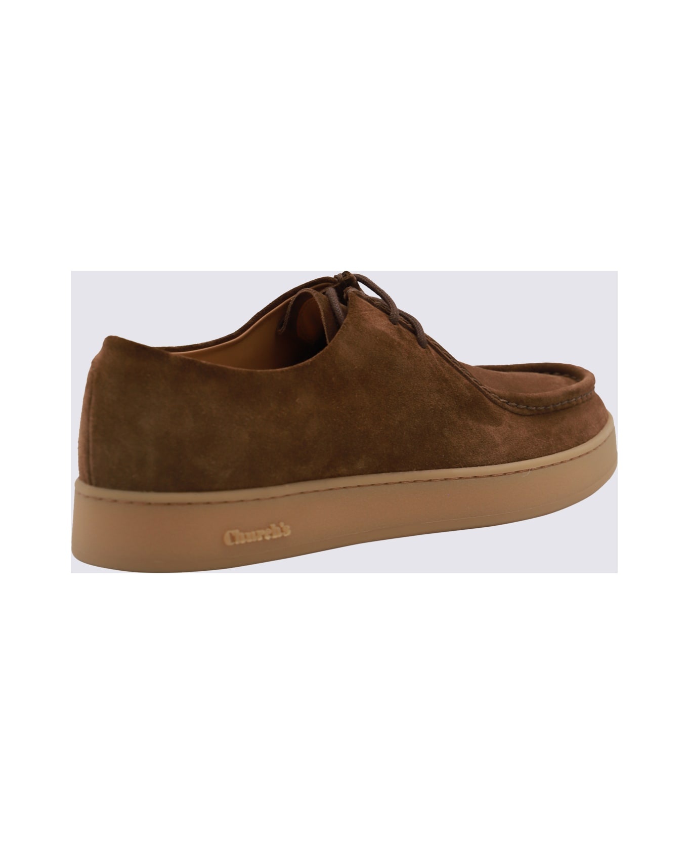 Brown Suede Formal Shoes - 2