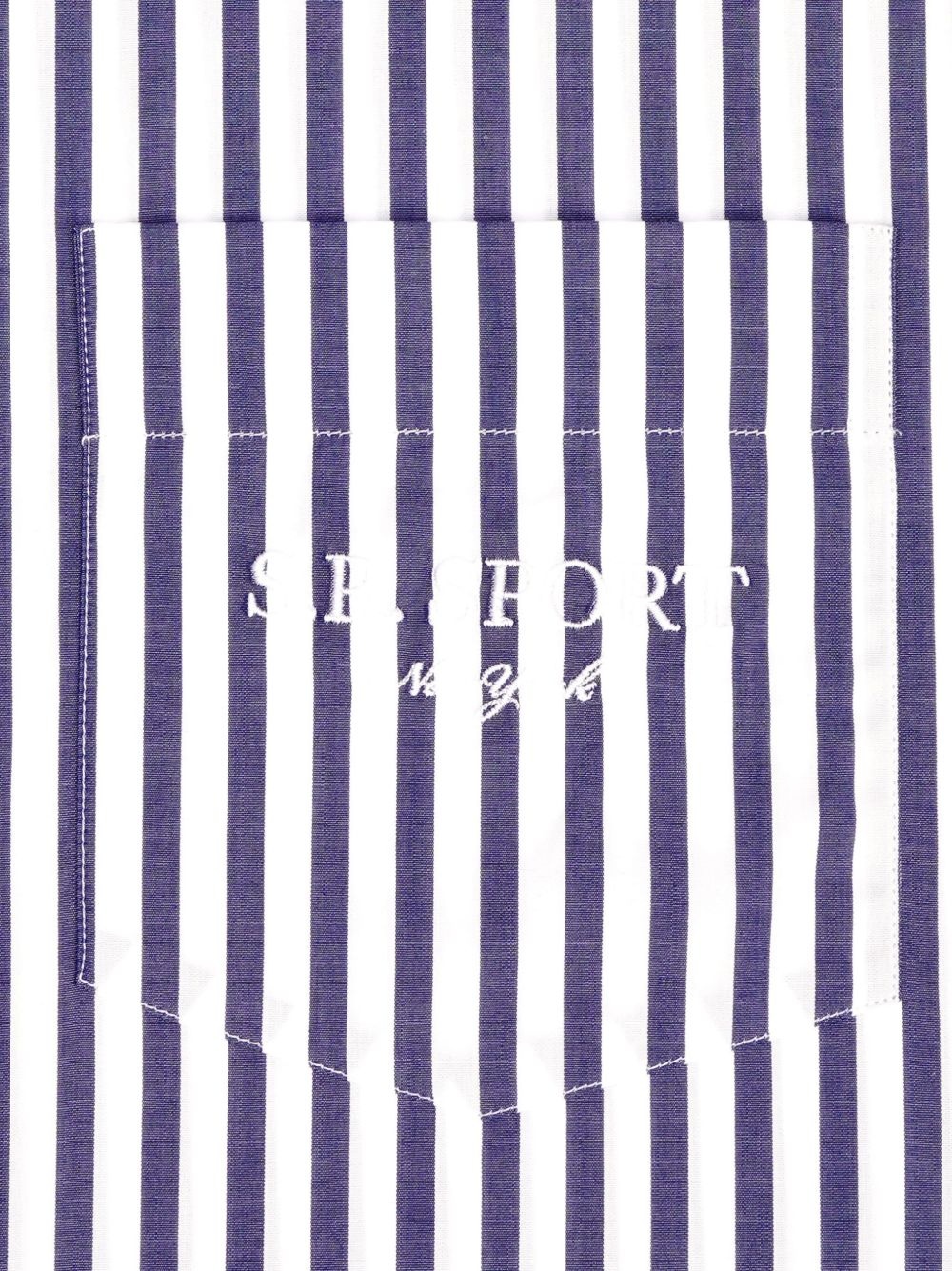 SR Sport striped shirt - 4