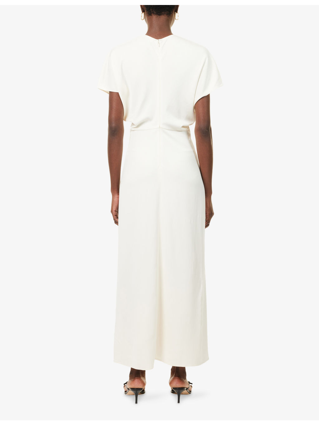 Zadig V-Neck Stretch-Wove Midi Dress - 4