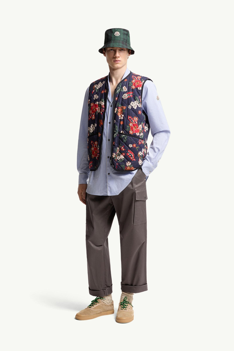Moncler Franqui Reversible Floral Down Vest outlook