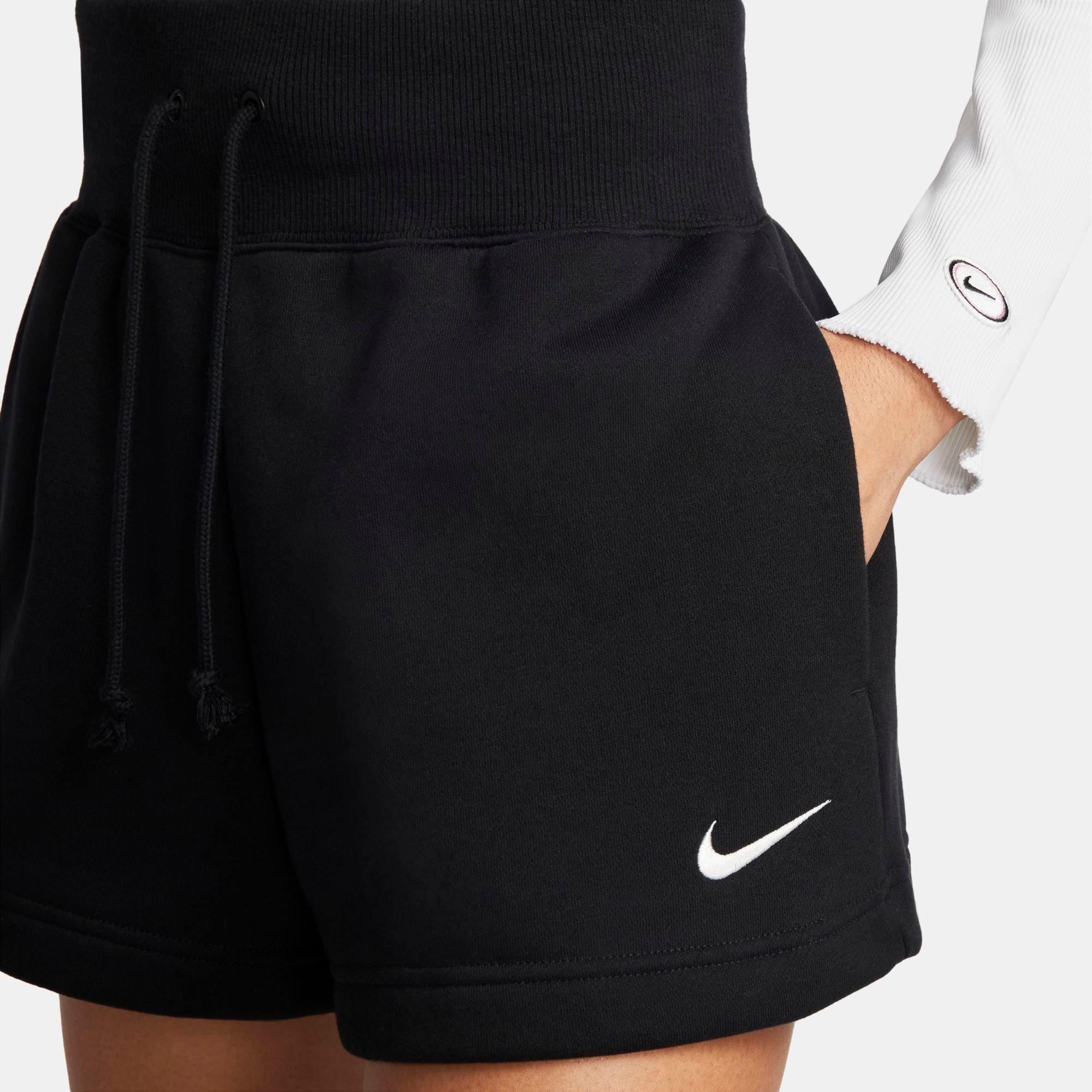 WOMEN'S NIKE SPORTSWEAR PHOENIX FLEECE HIGH-WAISTED LOOSE SHORTS - 4