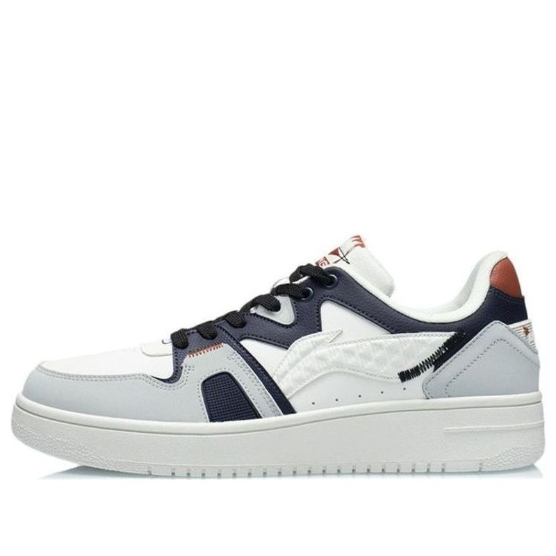 Li-Ning 낮은 정상 'White Grey Black' AGCR317-2 - 1