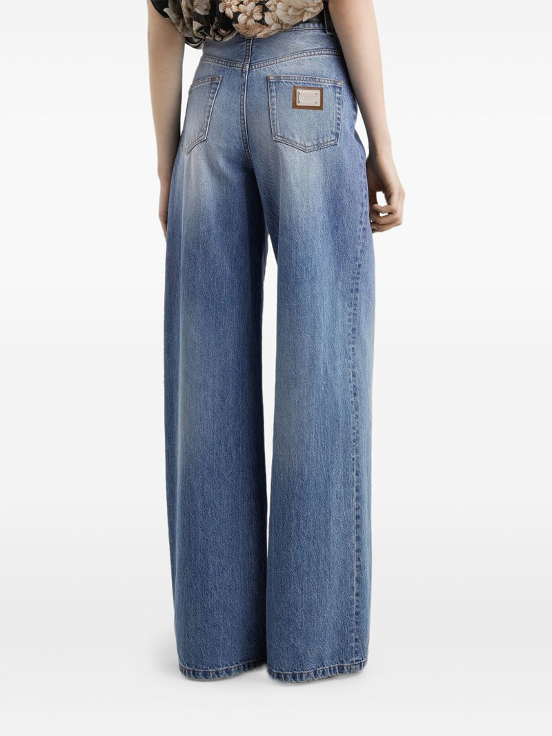 pleat-detail jeans 5
