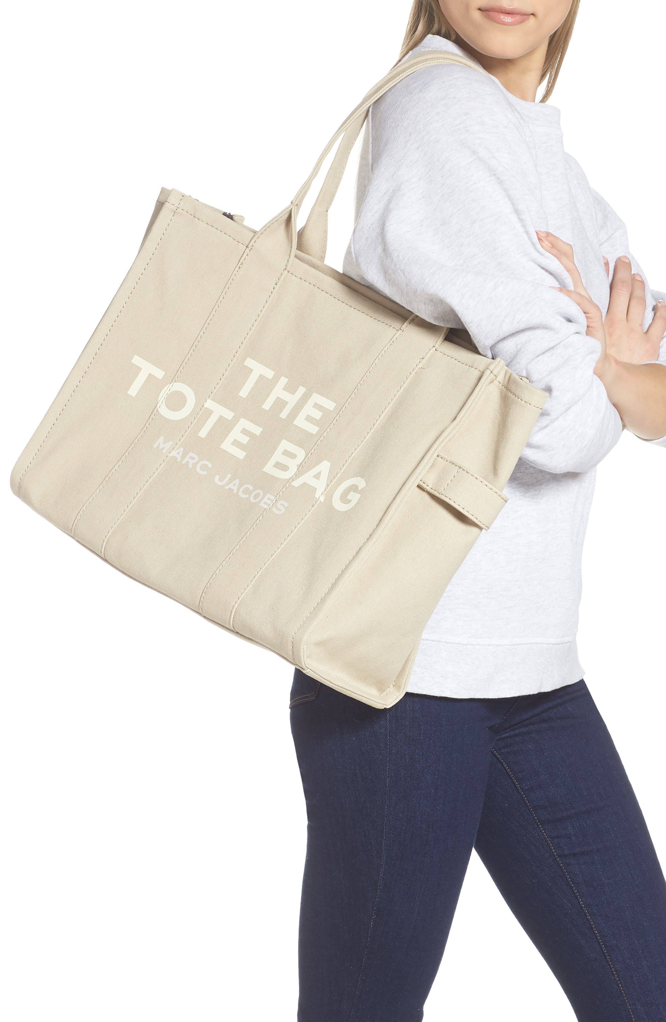 Marc Jacobs The Canvas Large Tote Bag in Beige at Nordstrom - 2