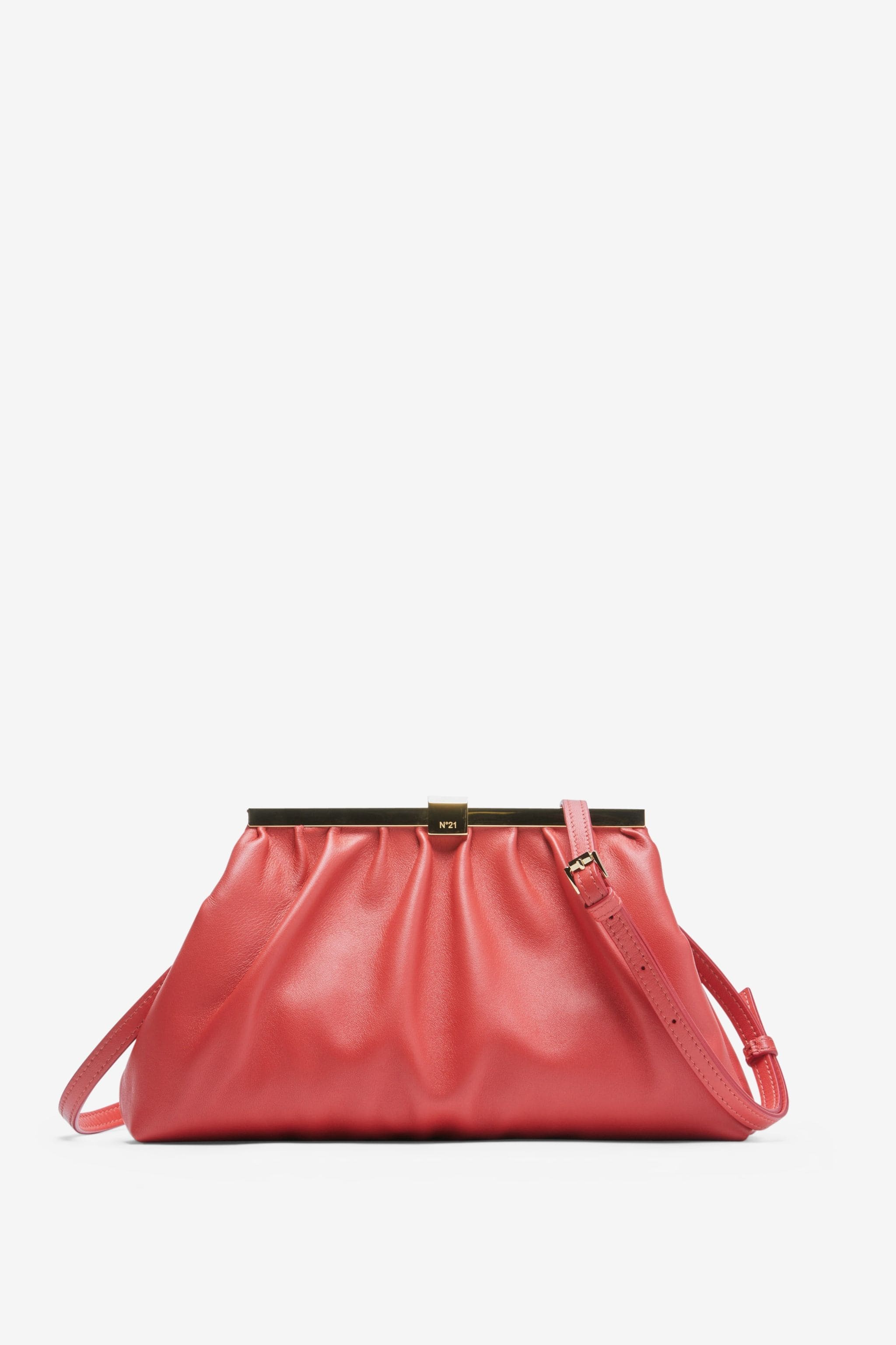 PUFFY JEANNE LEATHER SHOULDER BAG - 1
