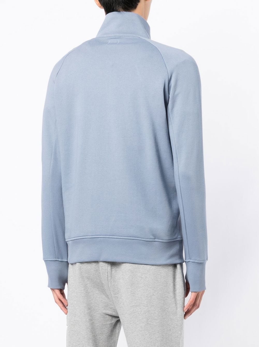 zip-fastening sweatshirt - 4