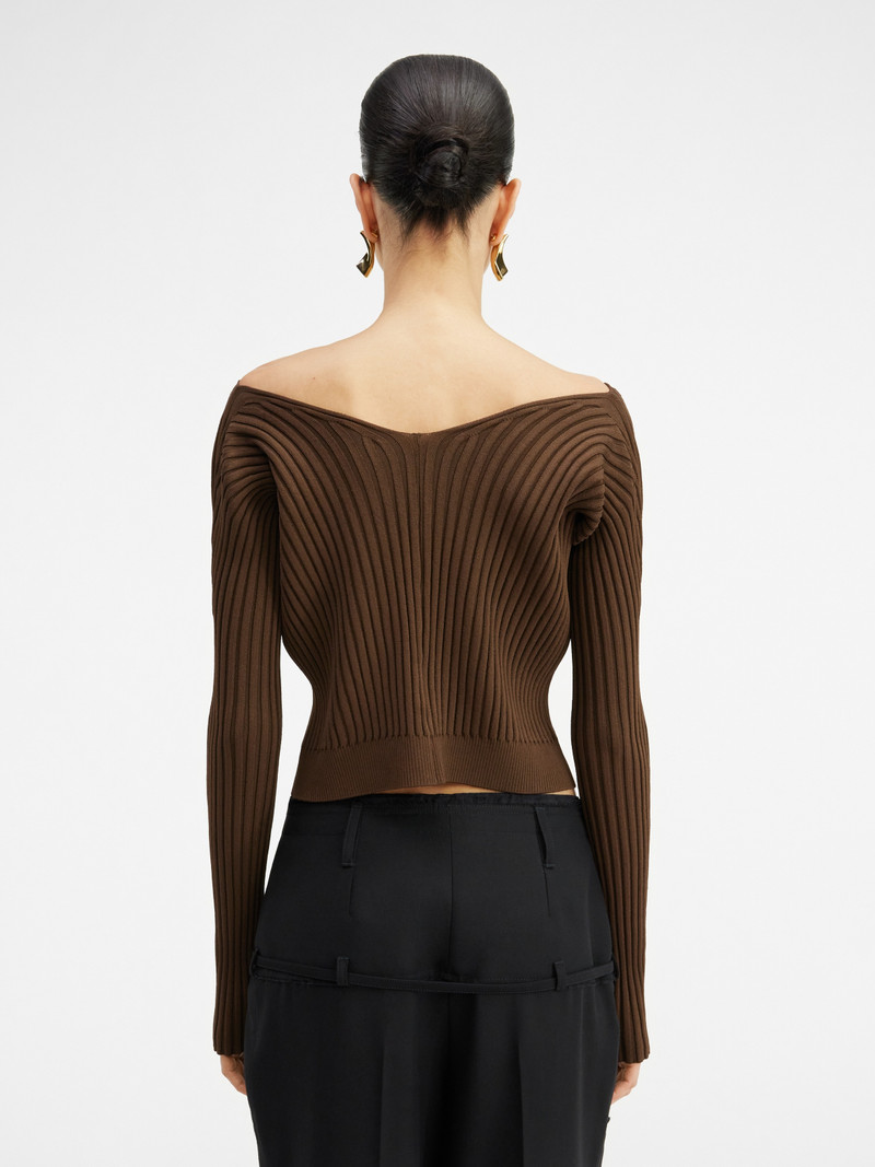 JACQUEMUS La Maille Pralu longue outlook