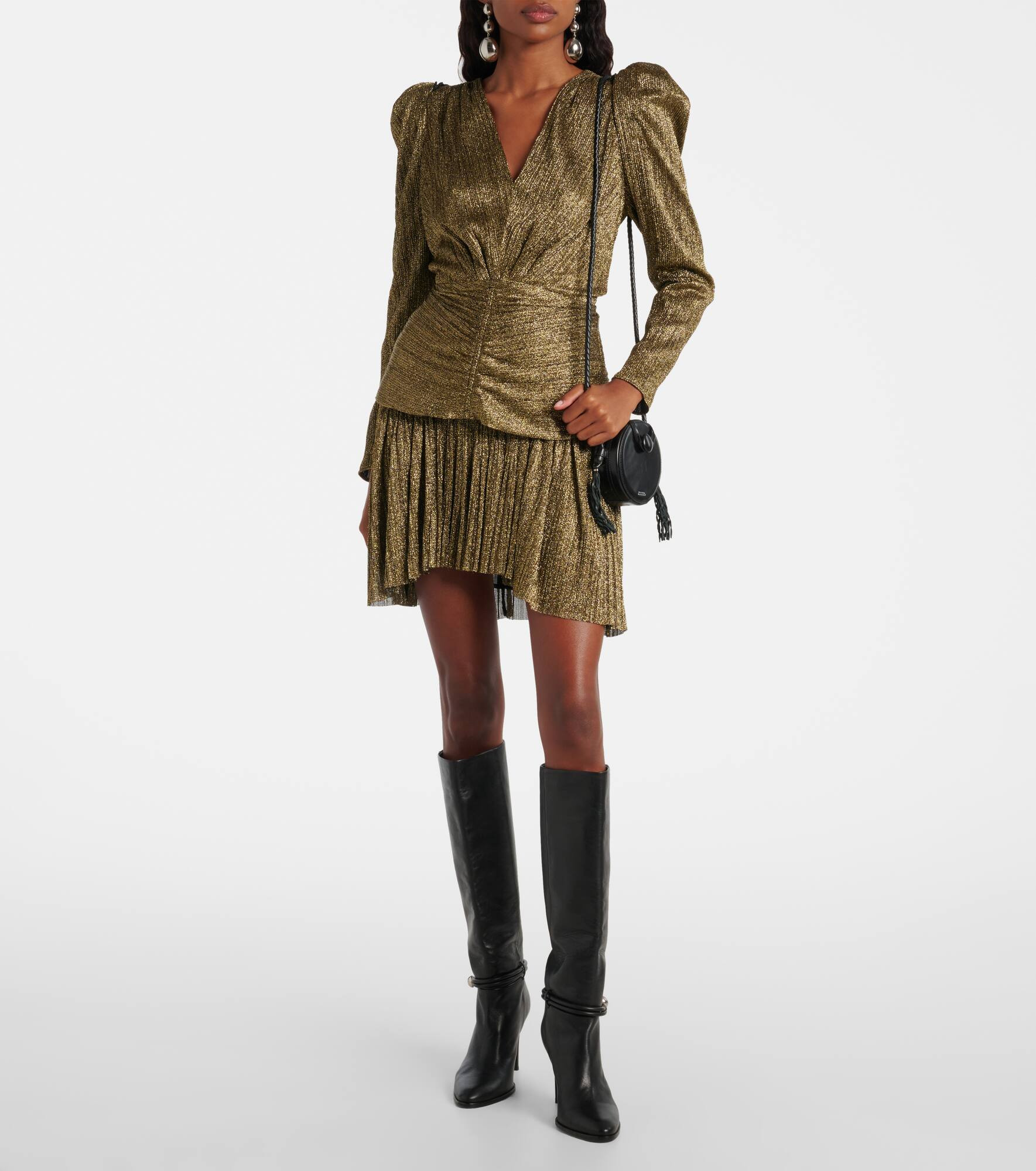 Eloise asymmetric embellished miniskirt - 2