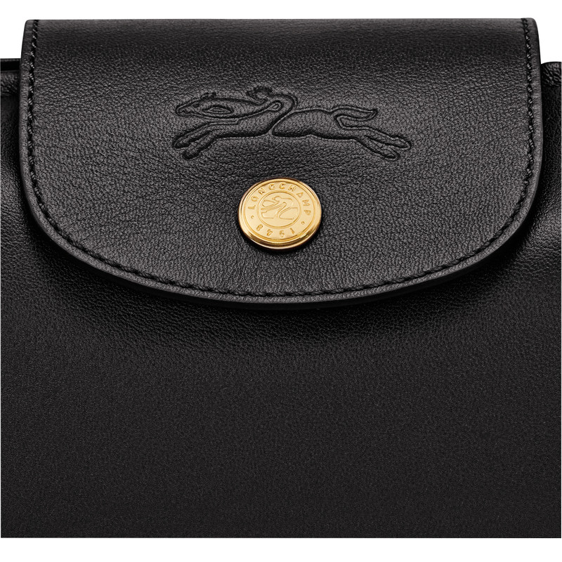 Le Pliage Xtra Crossbody bag Black - Leather 5