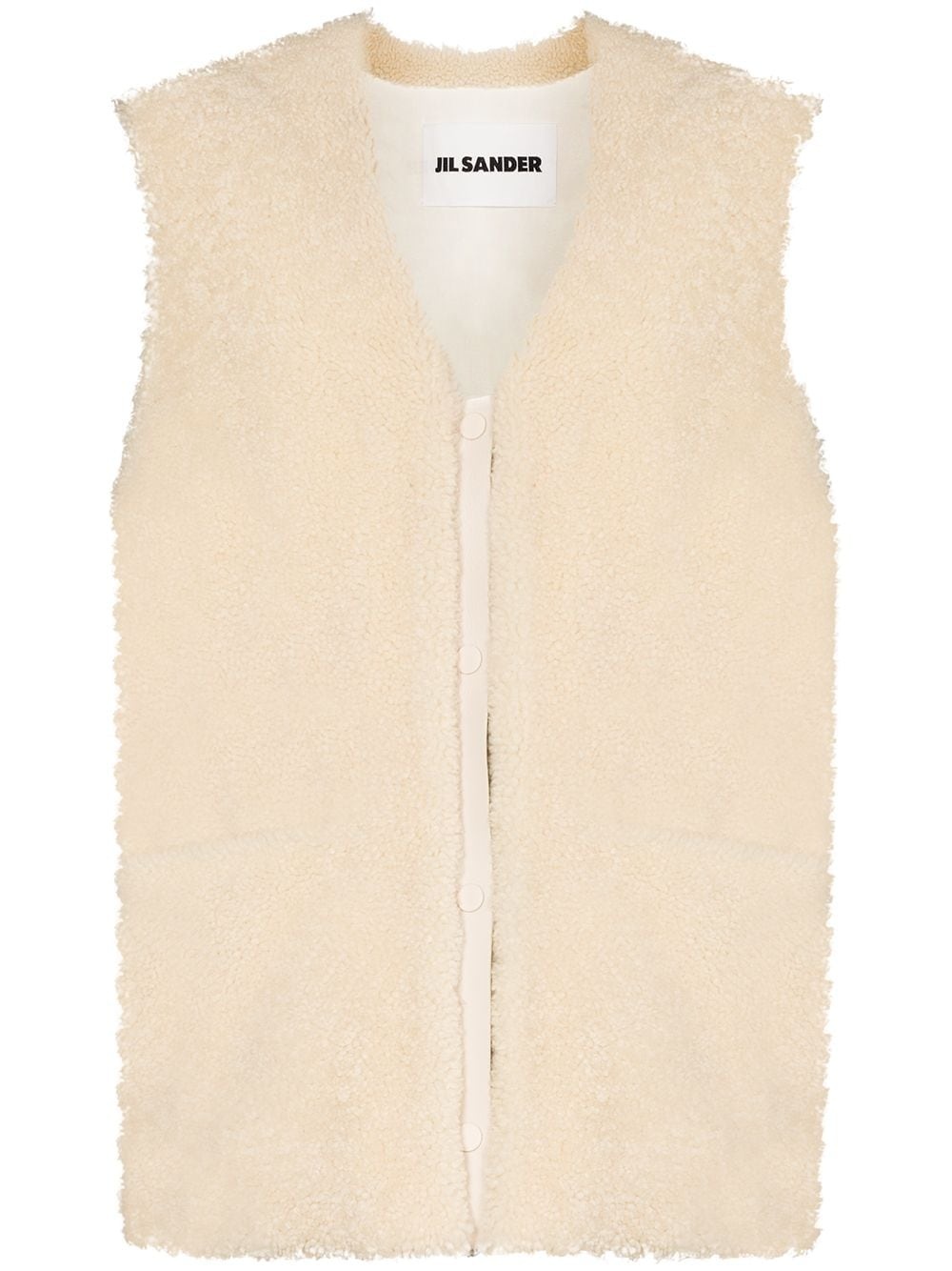 Nowell shearling gilet - 1