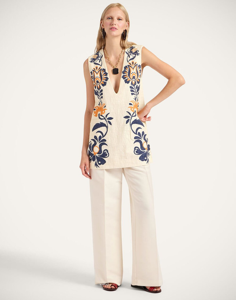 La DoubleJ Cream Soda Tunic outlook