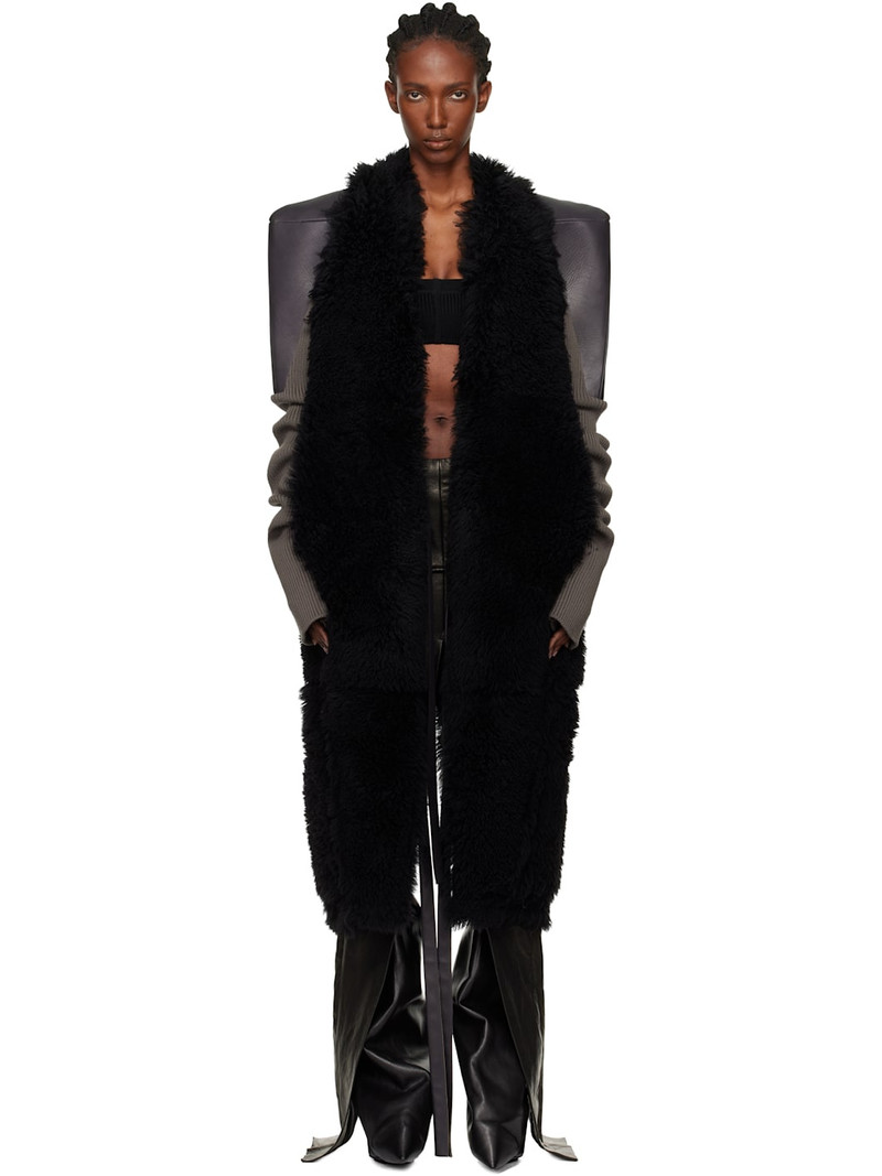 Black Concordians SL Cyclops Reversible Shearling Coat 1