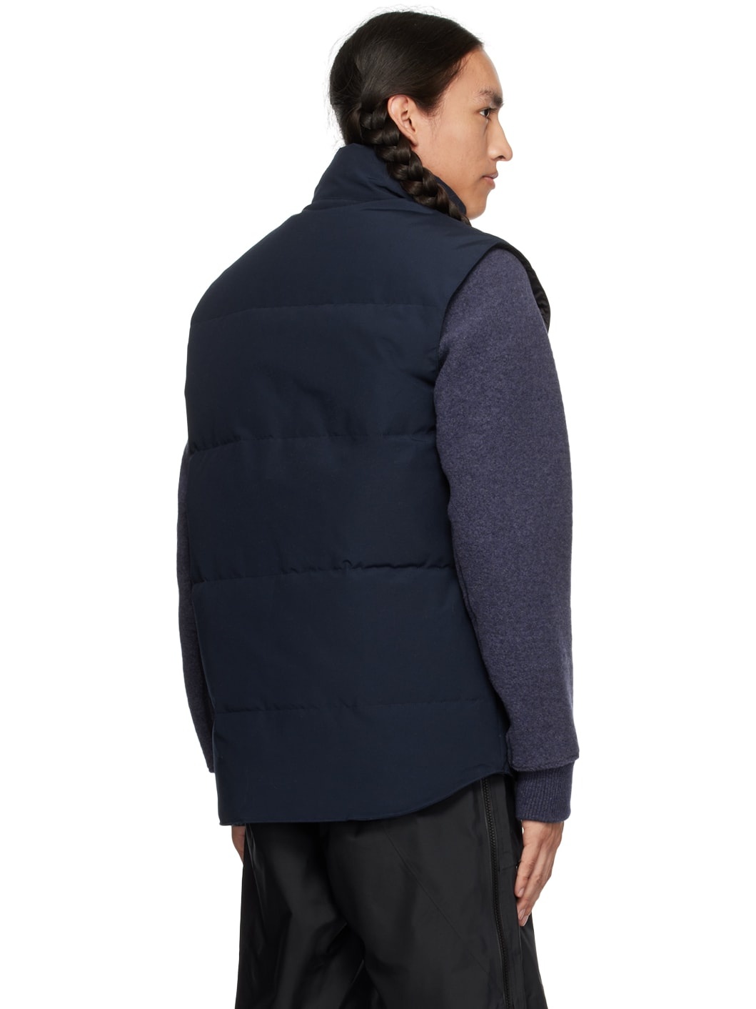 Navy Freestyle Down Vest - 3