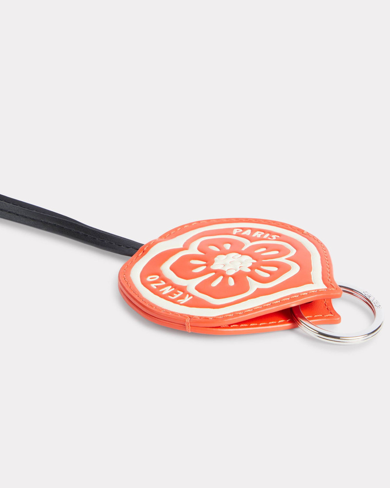 'KENZO Boke Heart' charm in leather 3