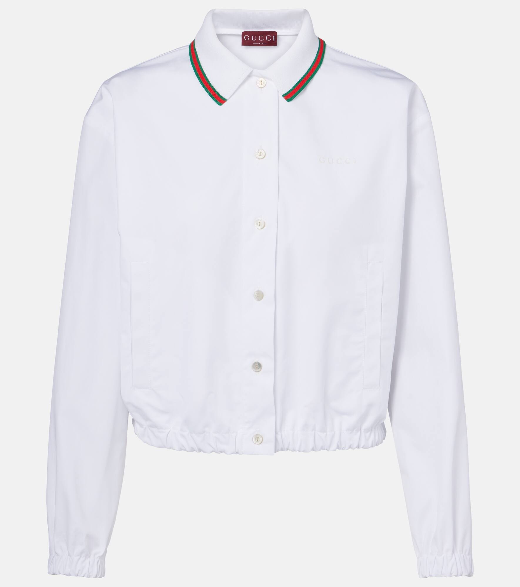 Web Stripe cotton poplin shirt - 1