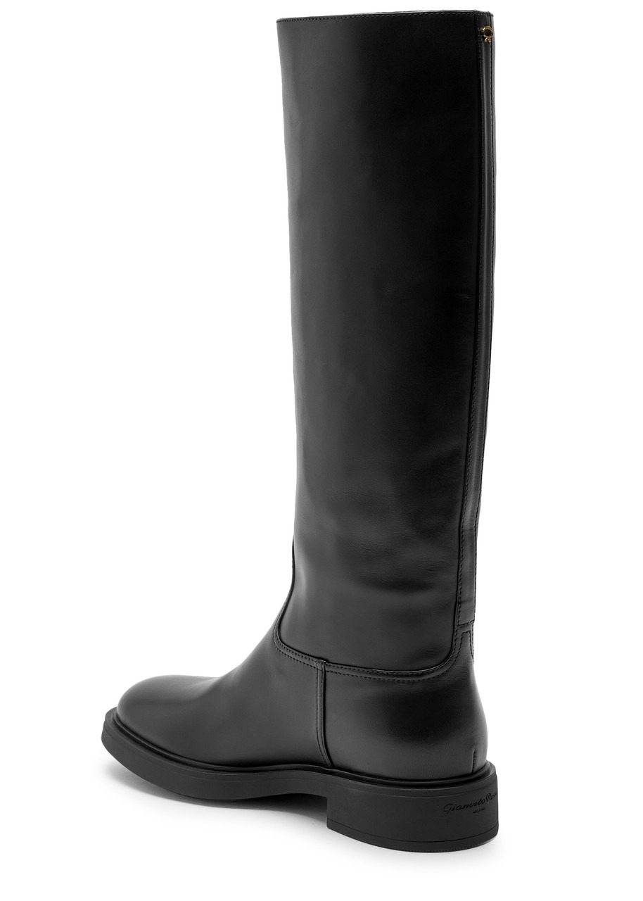 Gianvito Rossi Ascott Leather Knee-high Boots - 2