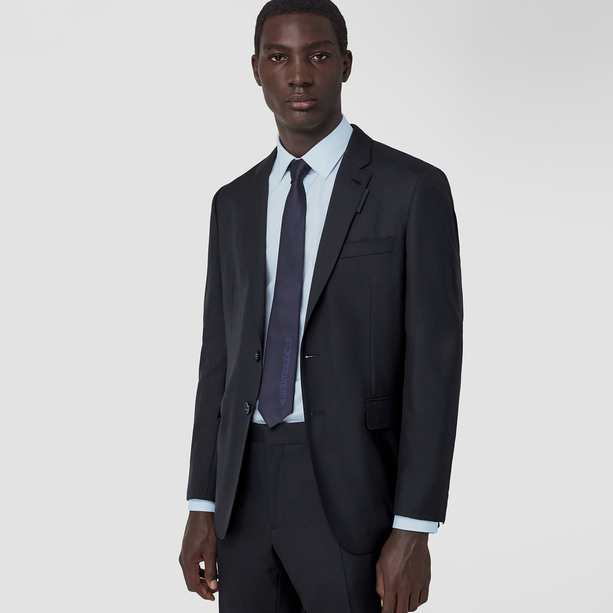 Slim Fit Wool Tailored Jacket - 8