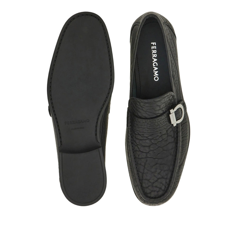 Ferragamo Black Loafers Men - 3