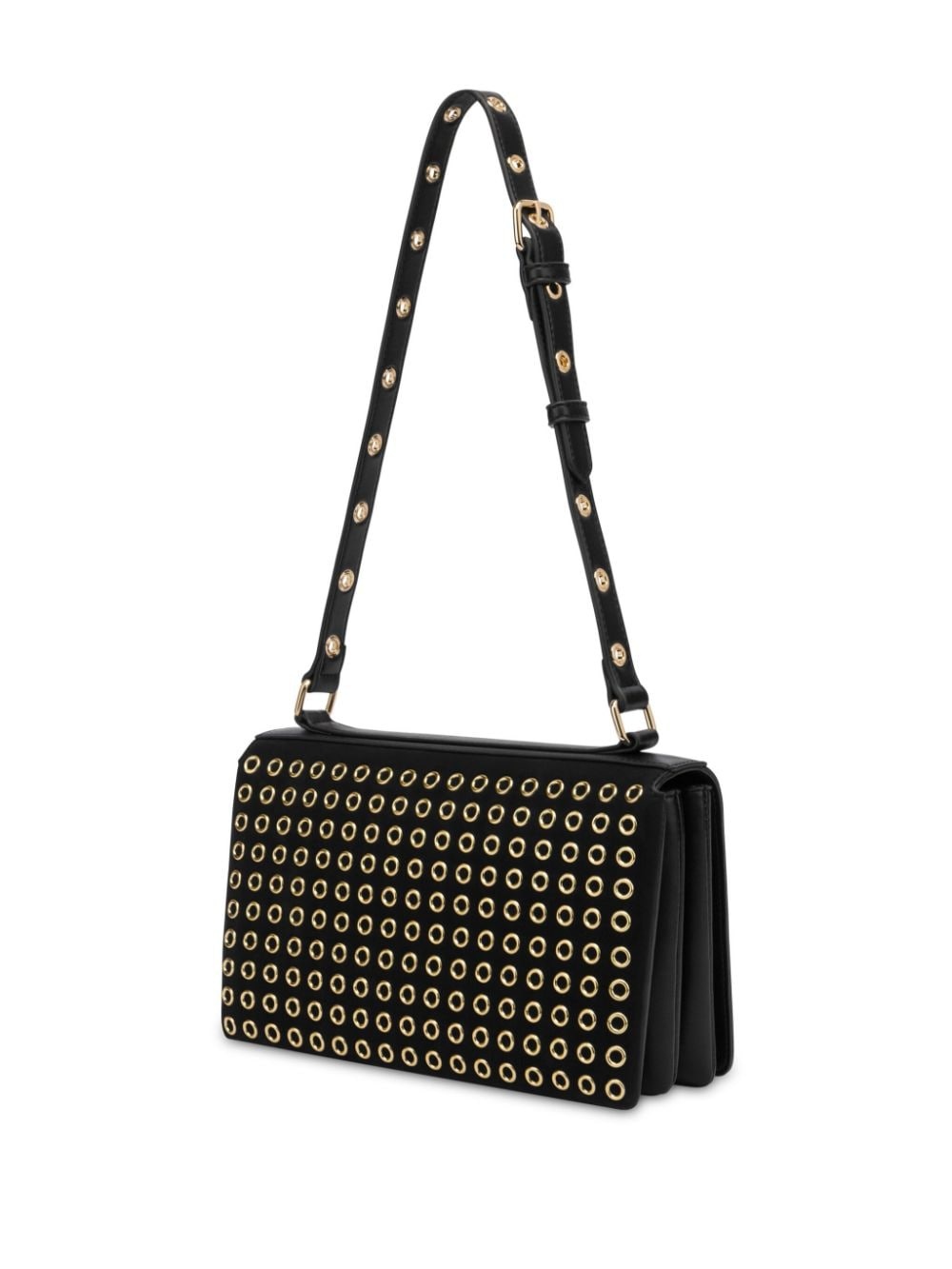 eyelet-embellished shoulder bag bag - 2