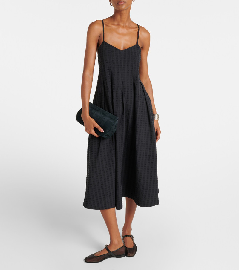 ASCENO Kate textured midi dress outlook