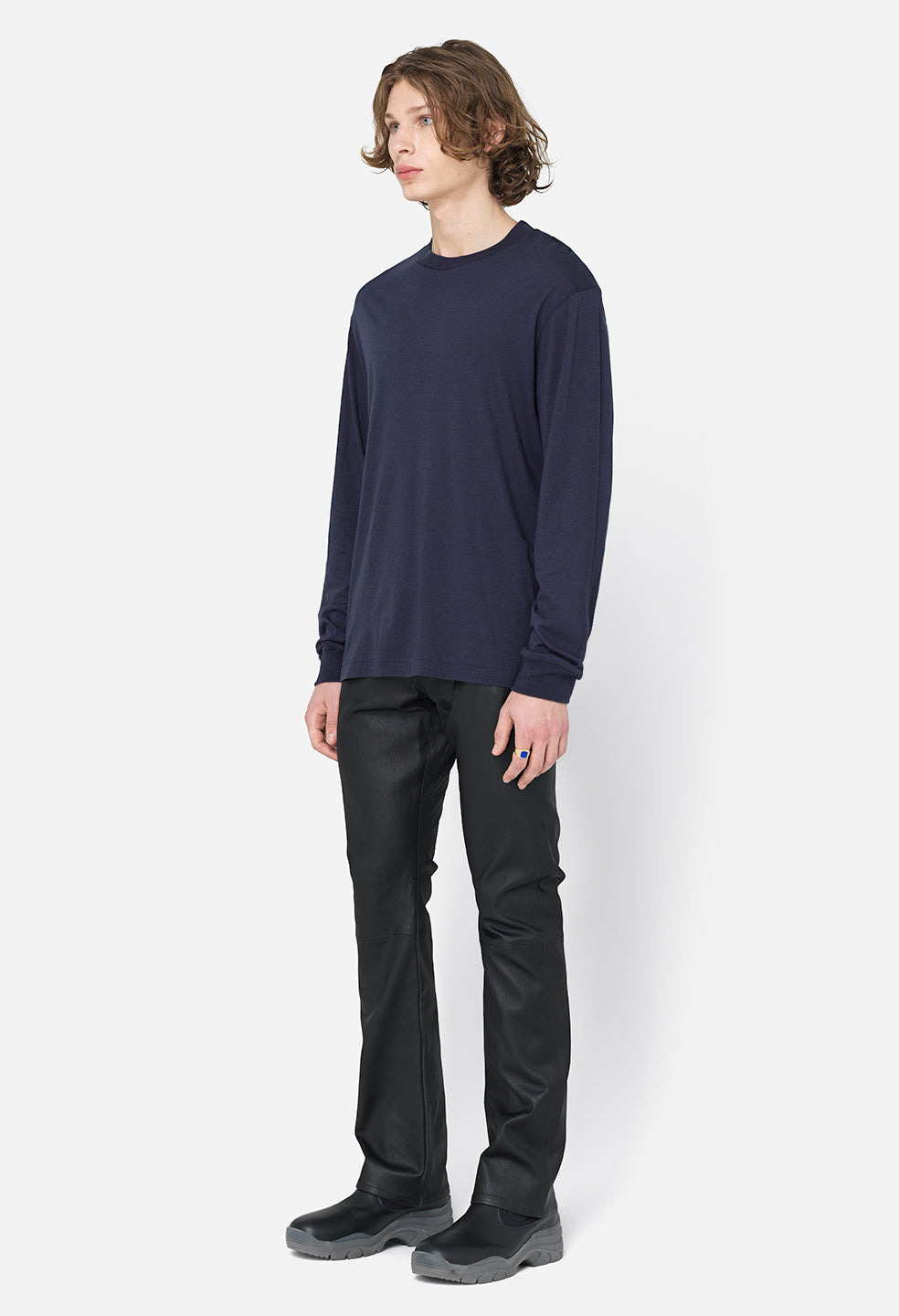 COTTON CASHMERE PULLOVER - 2