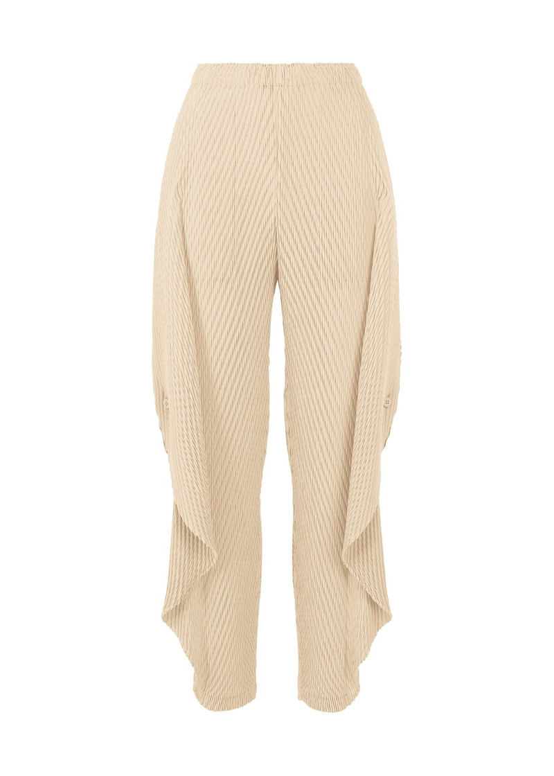 ORBICULAR PLEATS PANTS 1