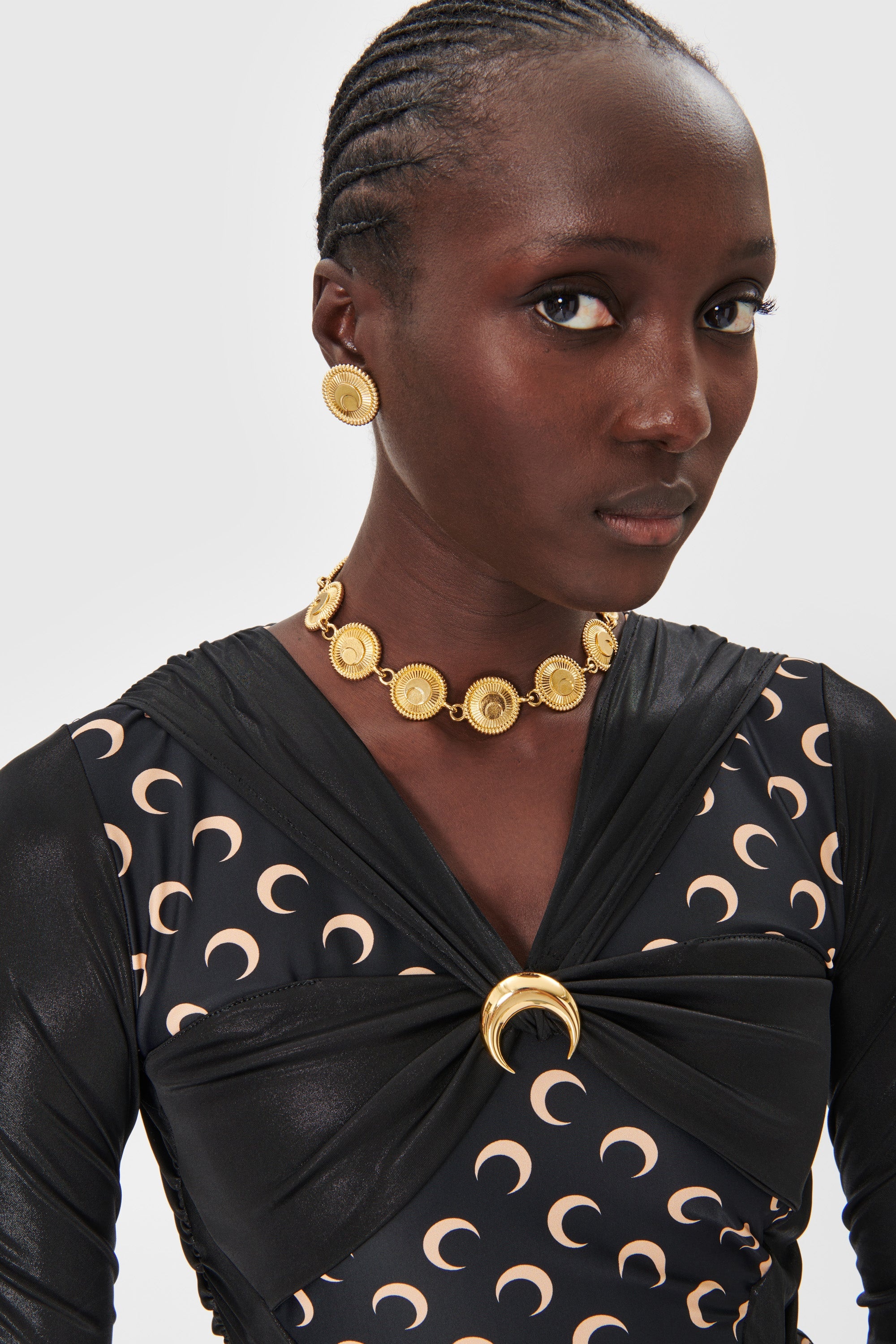 Regenerated Jersey Draped Dress - 3