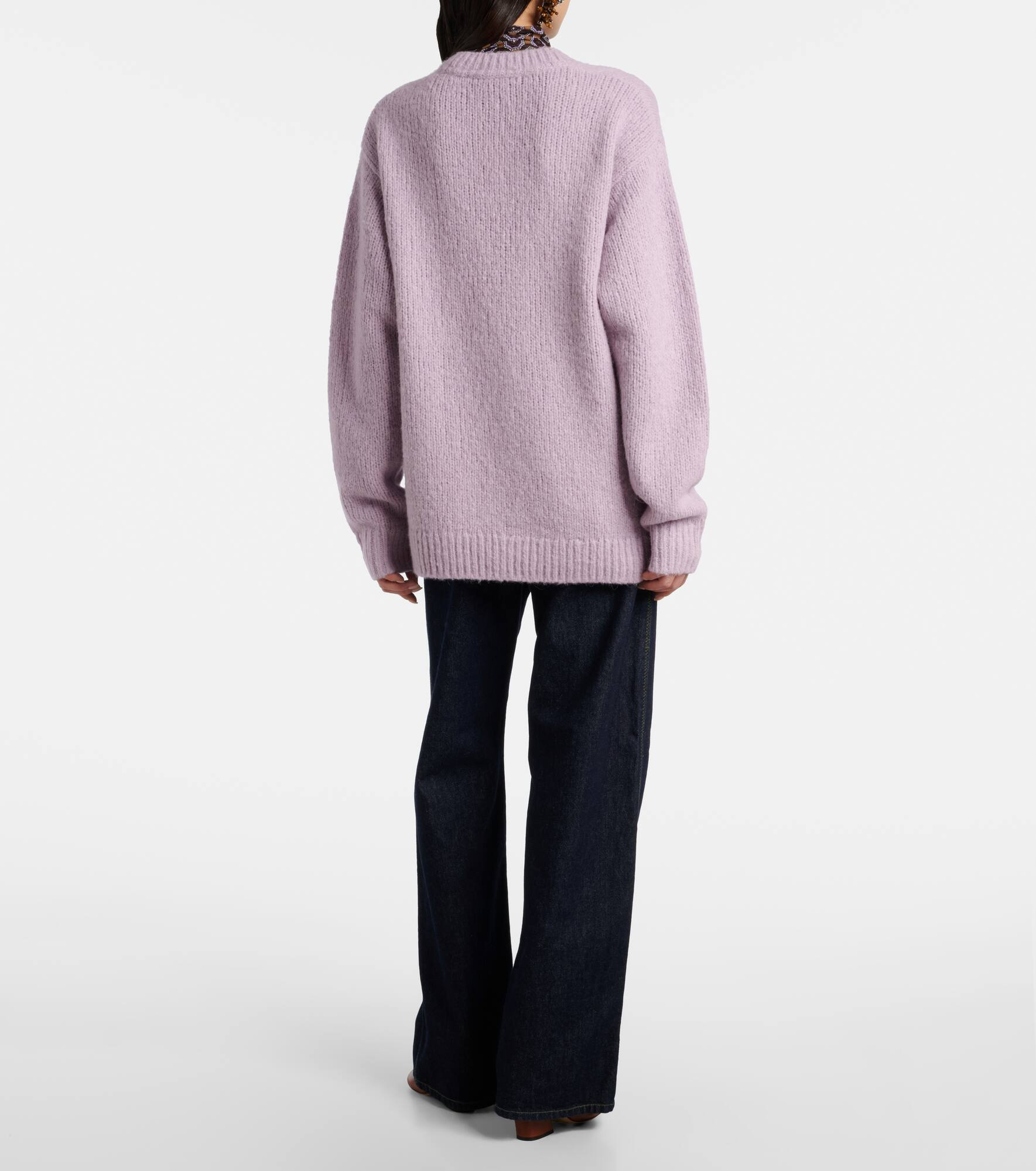 Alpaca and wool-blend cardigan - 3