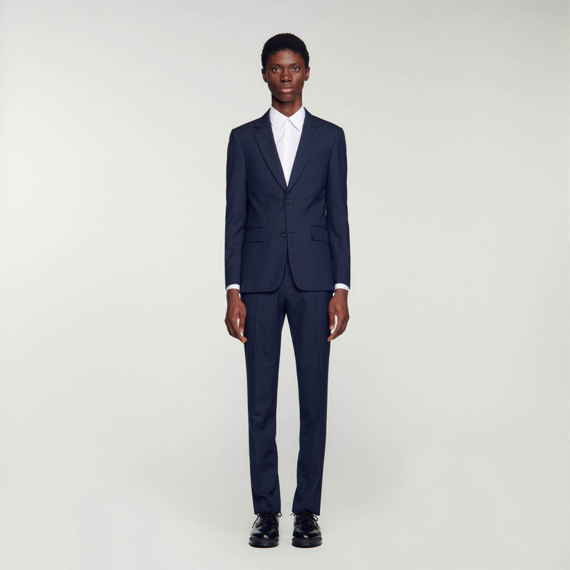 Sandro WOOL SUIT JACKET outlook