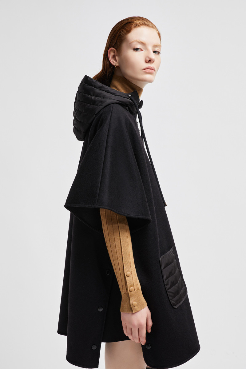 Moncler Hooded Down Cape outlook