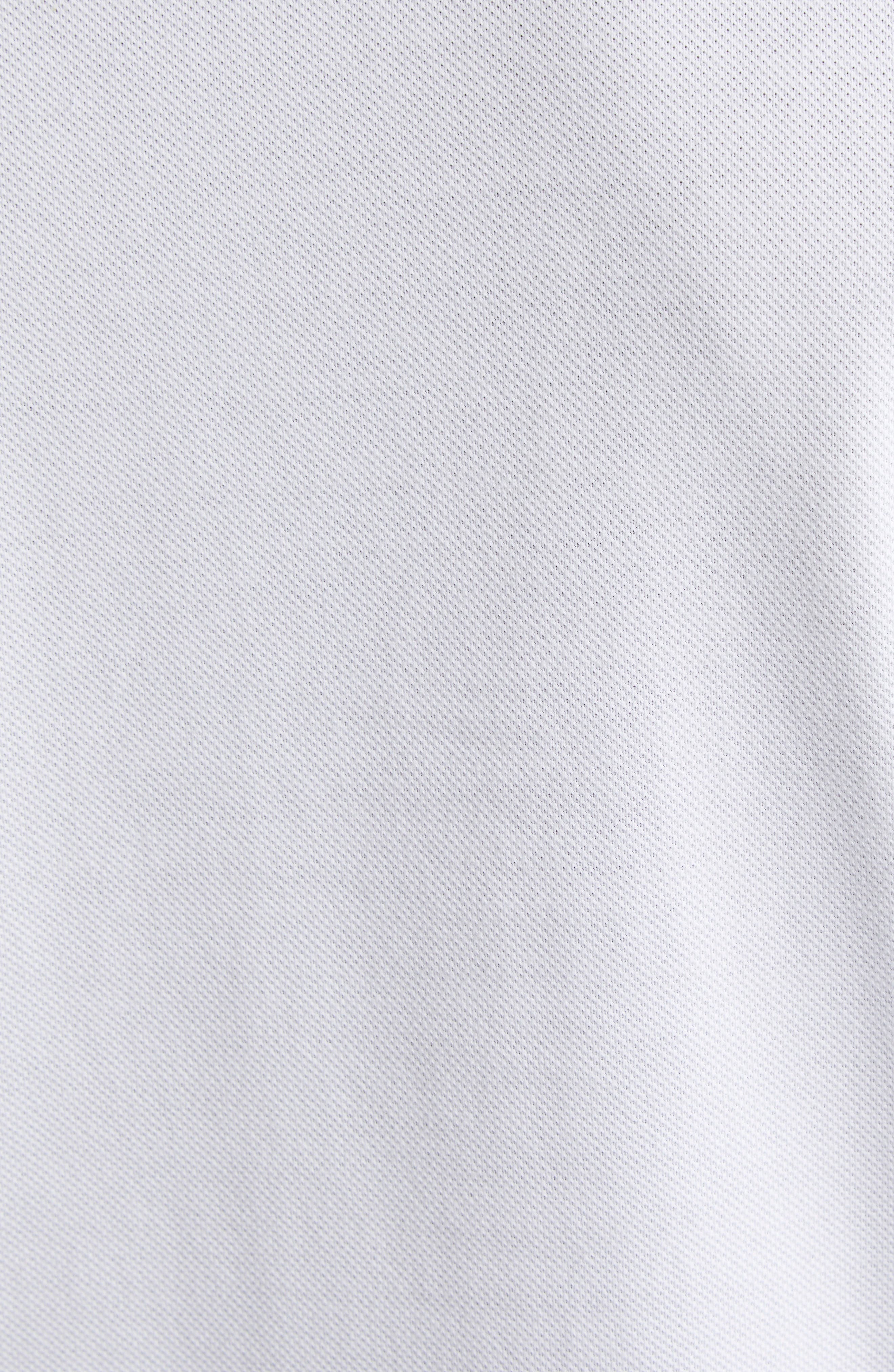 Moncler Tipped Cotton Piqué Polo in White at Nordstrom - 6