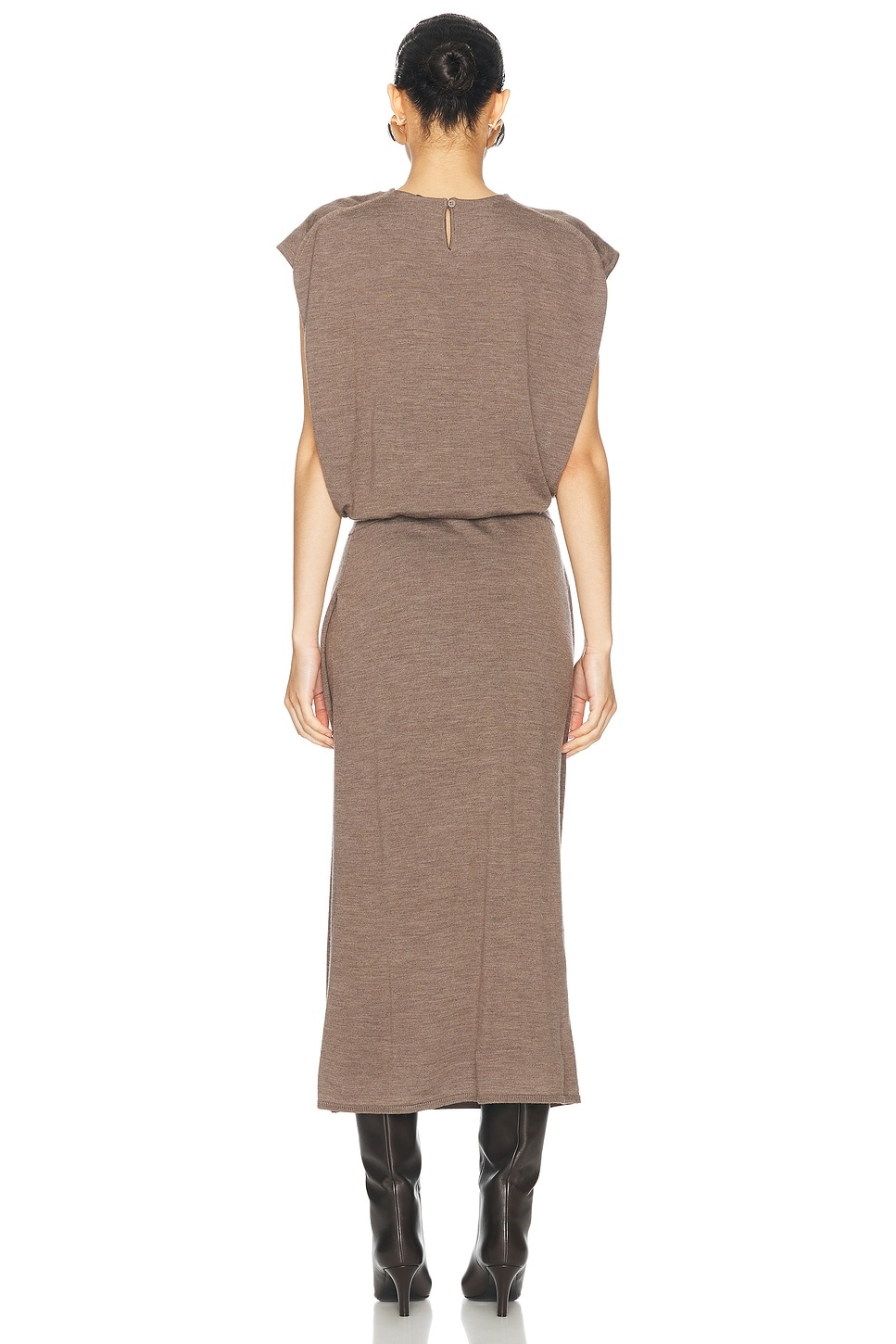 Xion Draped Cape Dress - 3
