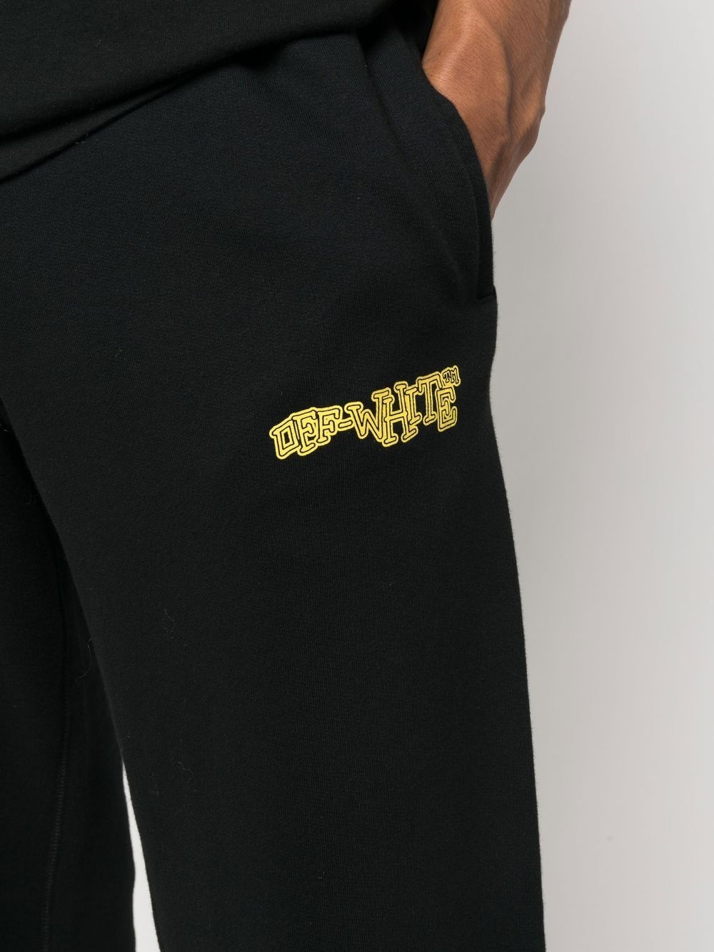 Diag-Stripe logo-print track pants - 5