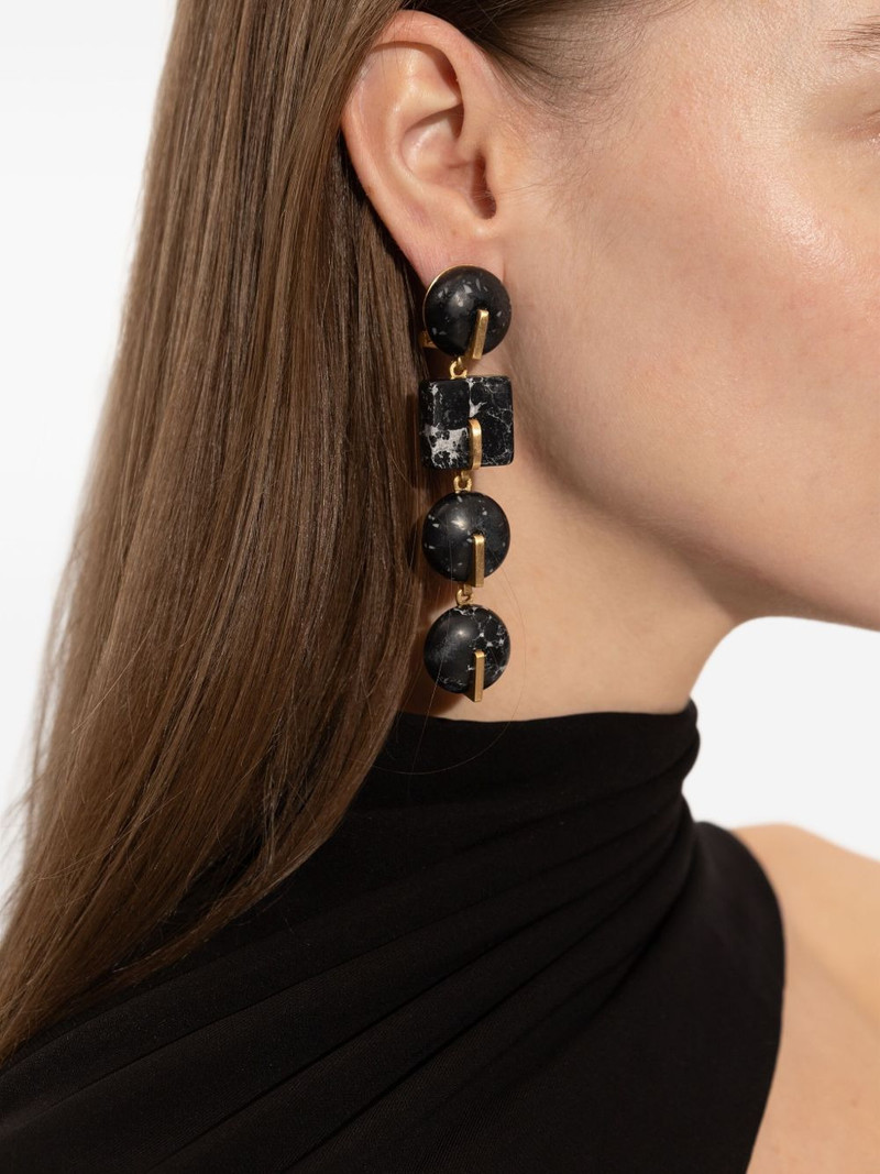 Cult Gaia geometric drop earrings outlook