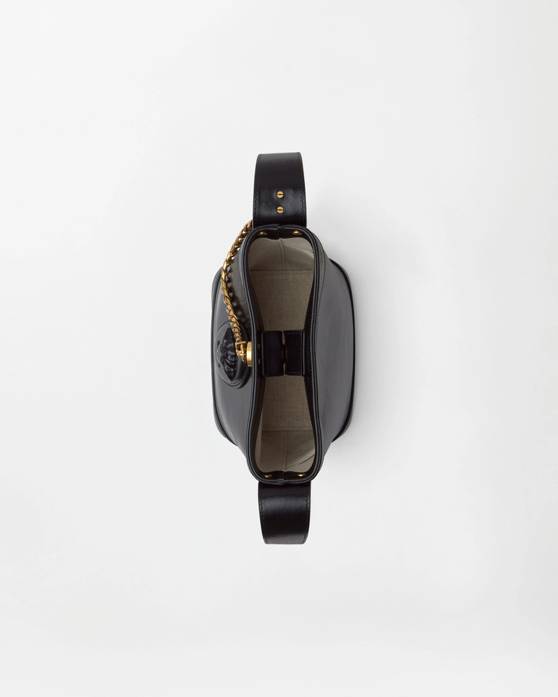 Pivot Mini Leather Bucket Bag 5