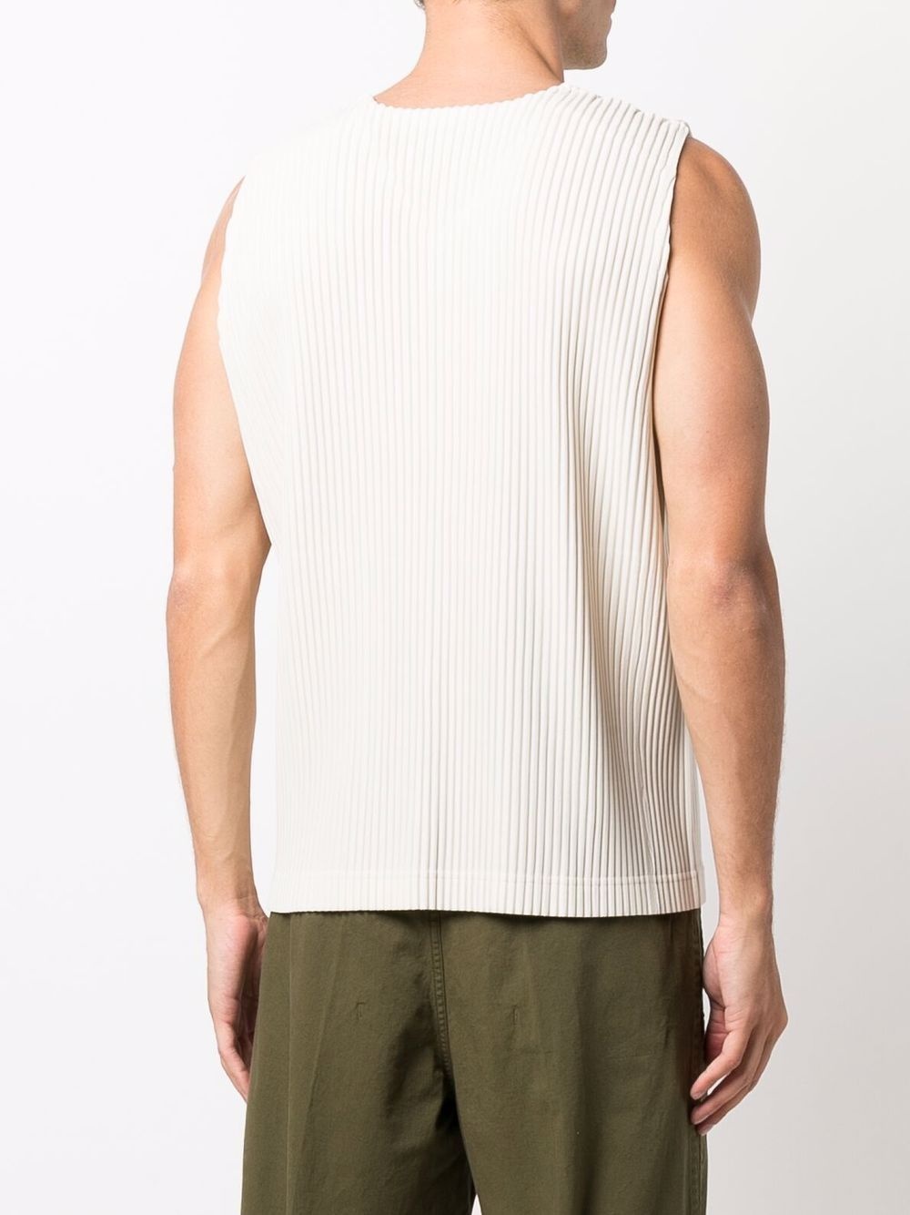 micro-pleated top - 4