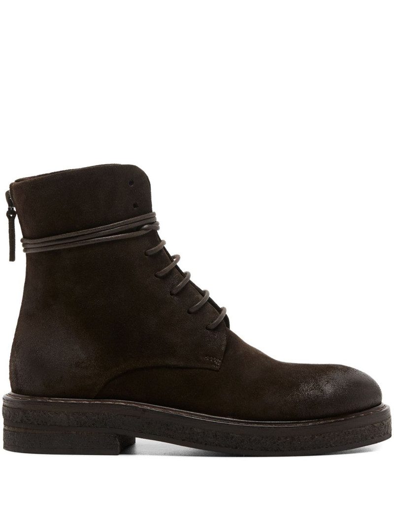 Parrucca lace-up zip boots 1