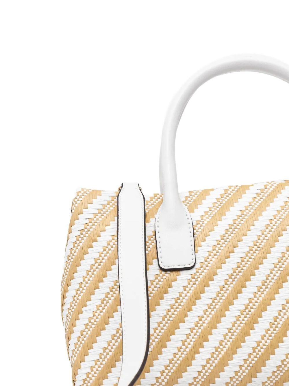striped tote bag - 4