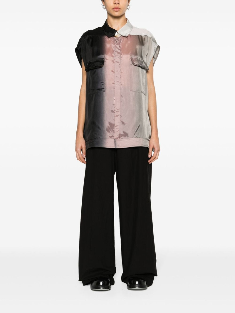 Rick Owens 110D Lido degrade-print shirt outlook