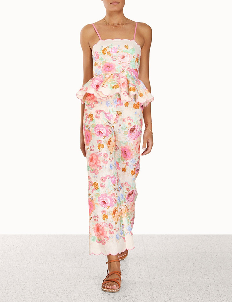 Zimmermann RAIE CROP FLARE PANT outlook