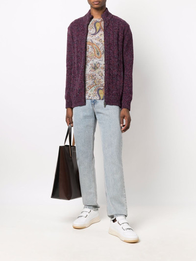 Etro paisley-print T-shirt outlook