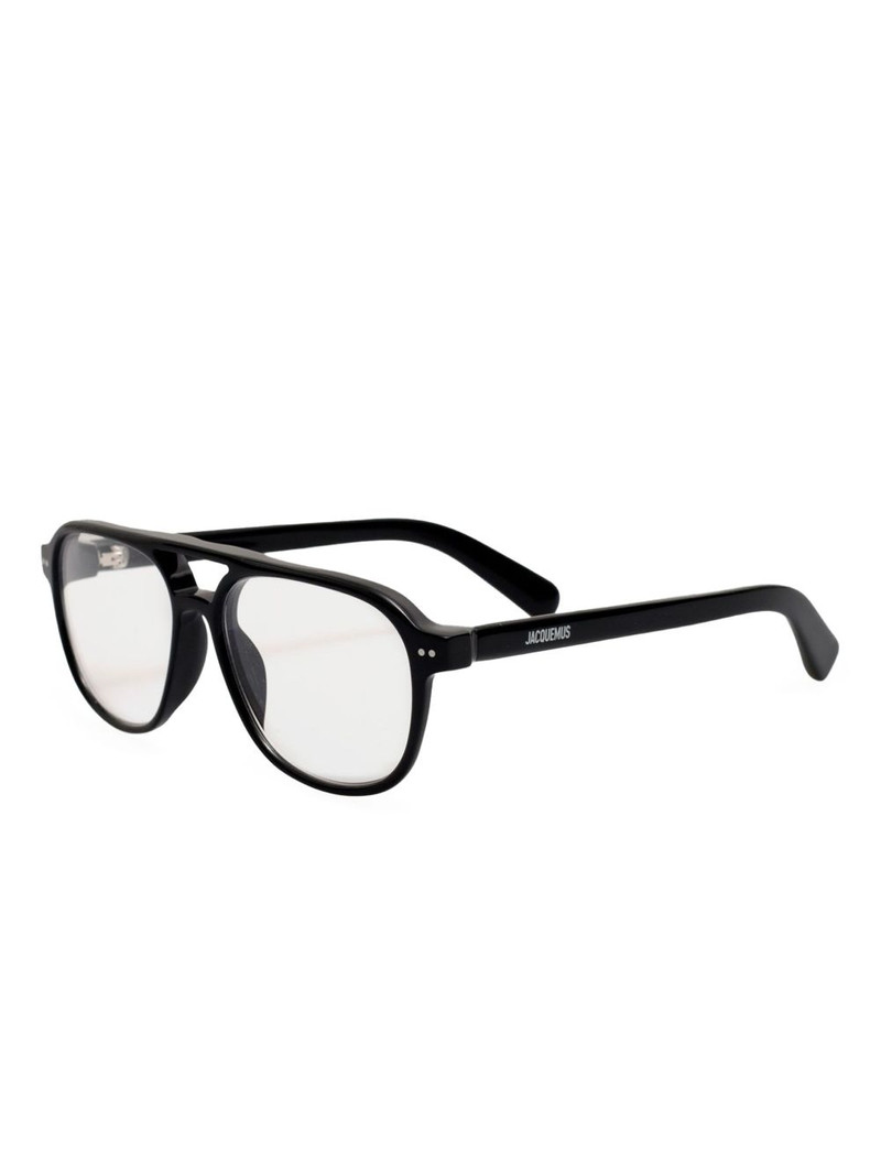 JACQUEMUS pilot-frame glasses outlook