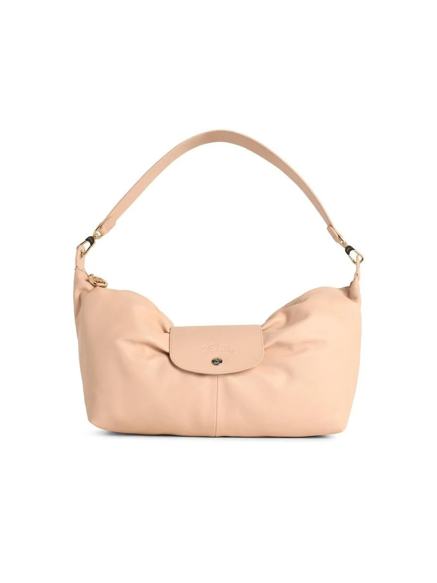 Longchamp 'Le Pliage Xtra Bow' Leather 'Crème' Shoulder Bag - 1