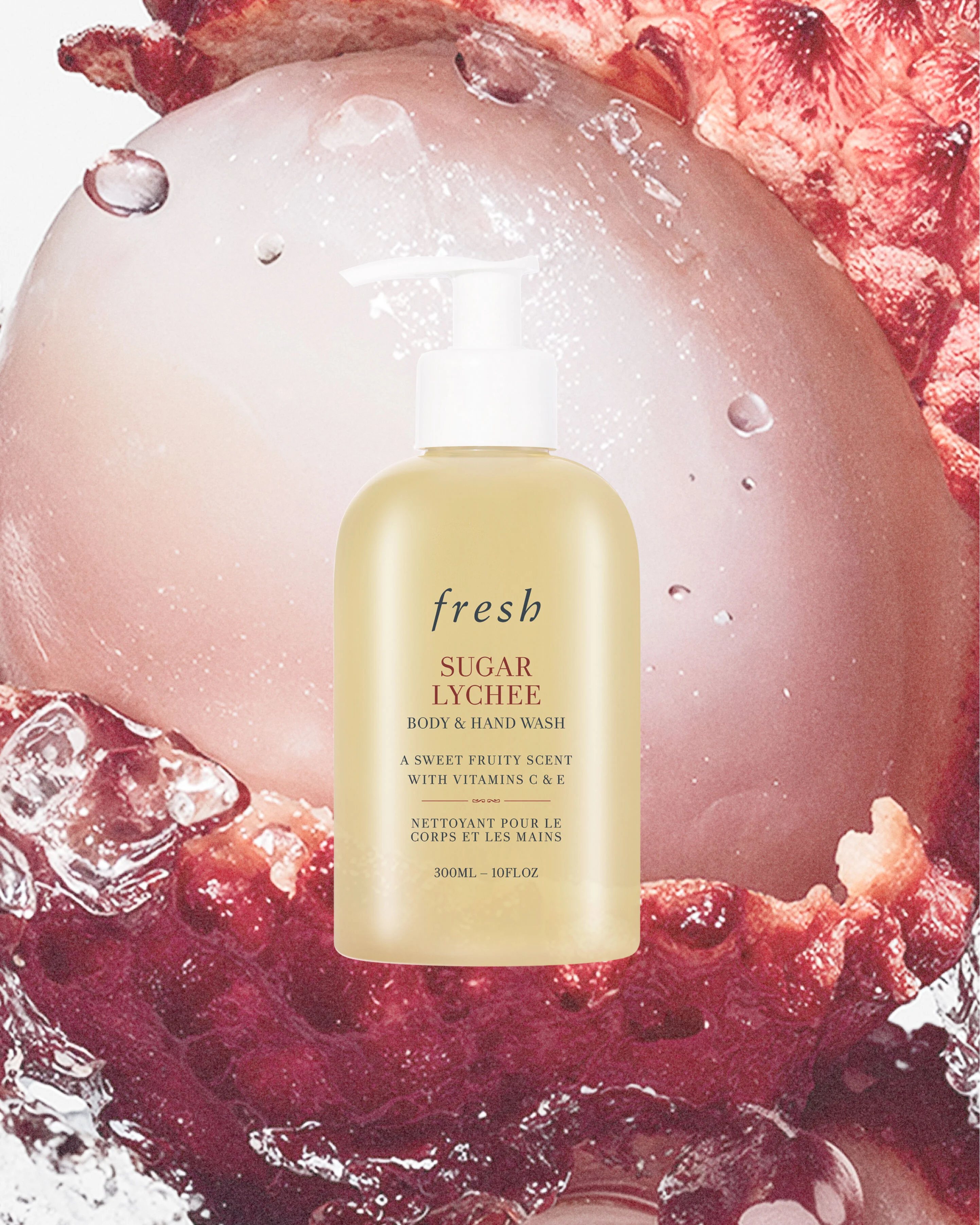 sugar lychee body & hand wash - 1