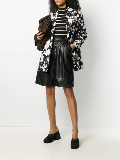 Moschino floral print oversized blazer outlook