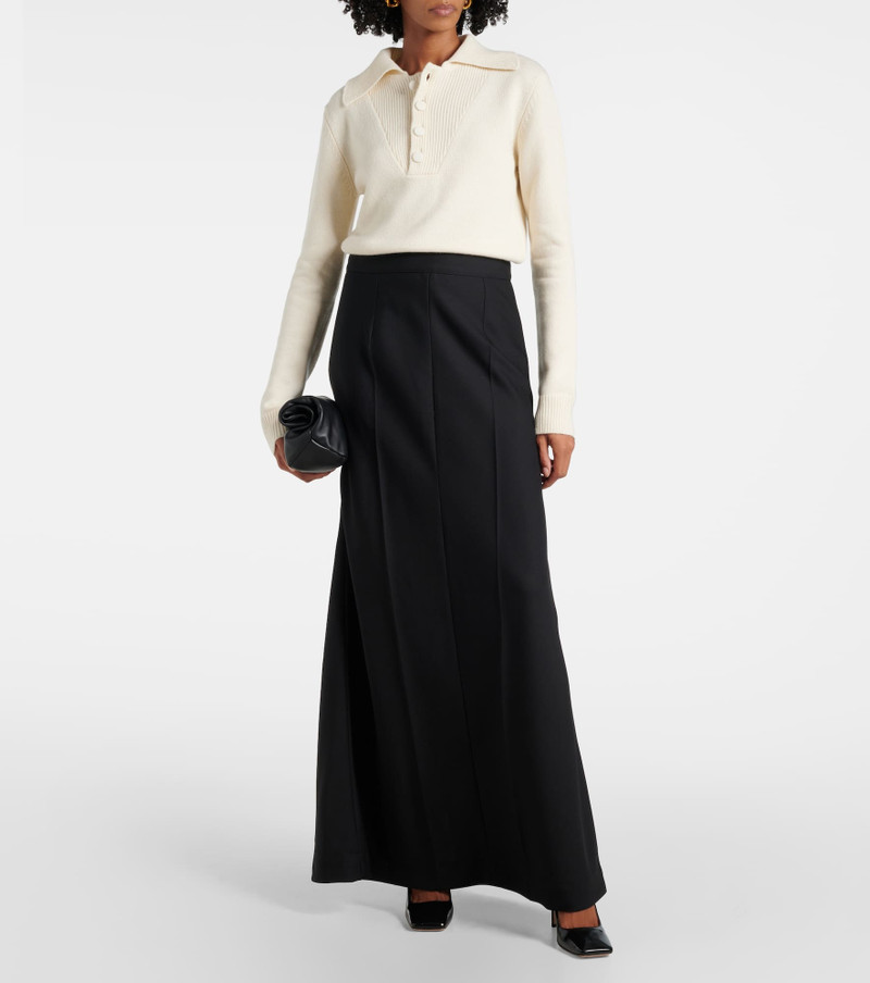 Plan C Wool maxi skirt outlook