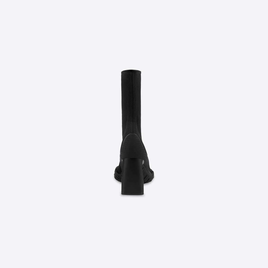 Women's Heeled Toe in Black - 4