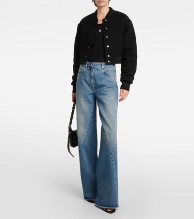 Givenchy Mid-rise wide-leg jeans outlook