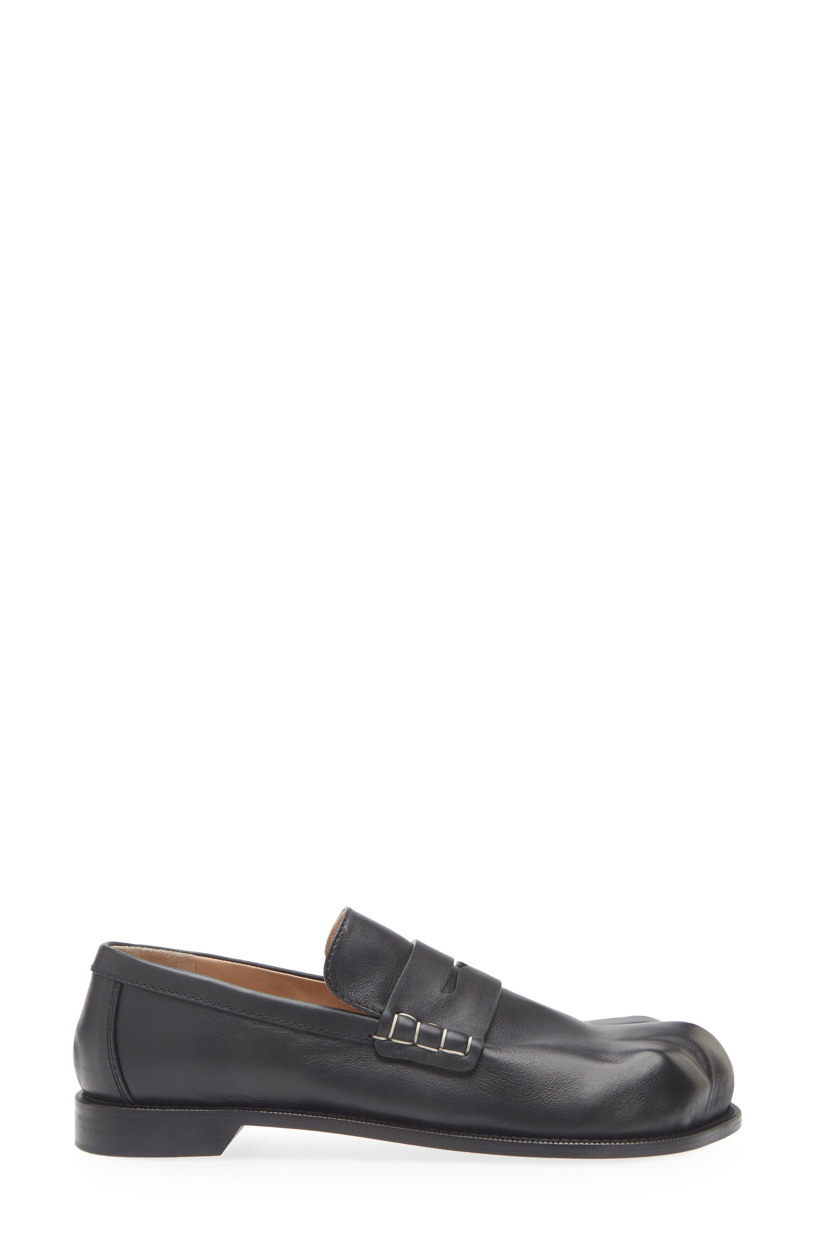 JW Anderson Paw Penny Loafer in Black 999 at Nordstrom - 3